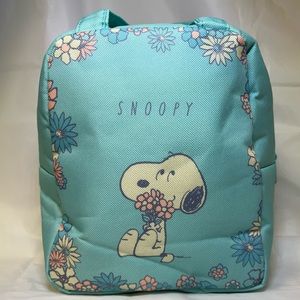 Snoopy Insulated Lunch Bag (Blue)